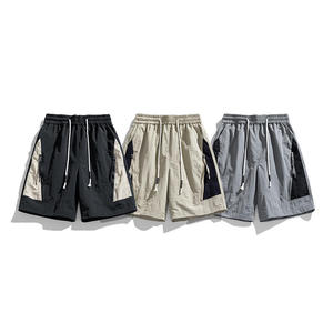 Pantalones Cortos Deportivos para Hombre, Multibolsillos, Transpirables, Cintura Media, Lona 100% Algodón, Estampados, Casuales, Ligeros, de Verano - Product Image 4