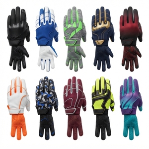 Guantes de Fútbol Americano para Receptor, con Pantalla Táctil, Diseño Personalizado por Sublimación, Transpirables, Ligeros, para Deportes al Aire Libre, Flexibles - Product Image 5