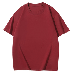 T-shirt pour homme à manches courtes en coton pur de 230 g, design personnalisé avec logo OEM, manches courtes solides - Product Image 5