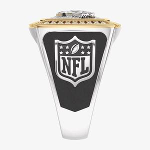 Anillo de Aleación del Campeonato de los Carolina Panthers, Totalmente Personalizado, Moda Masculina, Dos Tonos, Personalizado para Colegio Secundario, Moissanita - Product Image 3