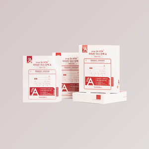 แผ่นมาส์กหน้า Daycell Deycell Dr Vita Mask Pack A 25 กรัม 10 แผ่น แผ่นมาส์กหน้า แผ่นมาส์กหน้าเกาหลี แผ่นมาส์กยกกระชับใบหน้า แผ่นมาส์กหน้าเพื่อความงาม - Product Image 1
