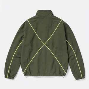 Survêtement coupe-vent en nylon pour homme, haute qualité, couleur unie, léger, respirant, grandes tailles, OEM - Product Image 6
