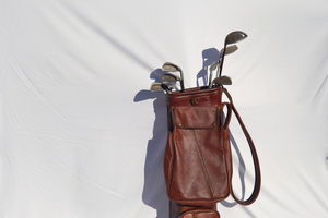 Bolsa de Golf Clásica Edición Tour de Cuero PU Premium, Ligera, Impermeable, Gran Capacidad, Múltiples Bolsillos, Cierre de Cremallera Antideslizante - Product Image 3