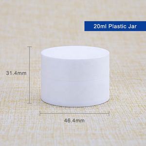 Listo para enviar 5ml 10ml 15ml 20ml 30ml Tarro blanco mate Cosmético - Product Image 5