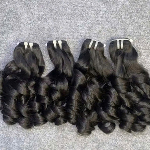 Extensions de cheveux humains vietnamiens bouclés et rebondissants en gros avec fermeture en dentelle HD, boucles douces - Product Image 6