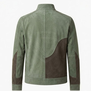 Stylish <b>Suede</b> <b>Leather</b> <b>Jacket</b> With Smooth <b>Leather</b> Finish Comfortable Design For Men Outdoor Wear Casual Looks And Daily Fashion - Product Image 2