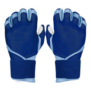 Gants de frappe en cuir véritable sur mesure pour hommes, enfants et jeunes, avec manchette longue, pour joueurs de baseball et de softball - Product Image 4
