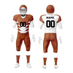 Camiseta de Fútbol Americano, Diseño Personalizado, Ropa Deportiva de Nailon y Elastano para Hombre, Venta al por Mayor, Transpirable, Manga Corta - Product Image 2