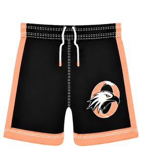 Customized Peach Orange Football Jersey <b>Shorts</b> Set Lightweight Athletic Team Uniform Training Wear Performance Clothing - Product Image 4