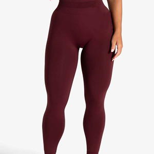 Custom Wholesale <b>Hot</b> Selling <b>High</b> <b>Waist</b> Seamless Yoga <b>Pants</b> Elasticity Breathable Women's Sports Leggings - Product Image 1