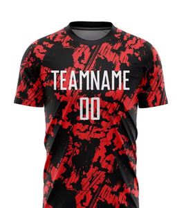 Custom Autumn <b>Football</b> Uniform Jersey Set-100% Polyester Short Sleeves Elastic Waist Digital <b>Print</b> for Schools Clubs Sports - Product Image 5