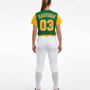 Conjunto de uniforme de softbol, camiseta y pantalones para un entrenamiento y partidos cómodos - Product Image 2