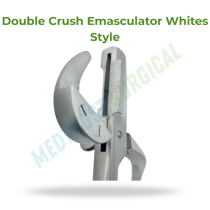 เครื่องมือผ่าตัดสัตว์ Double Crush Emasculator รุ่น Whites Style ขนาด 9 นิ้ว 23 ซม. สำหรับทำหมันโค/กระบือ - Product Image 2