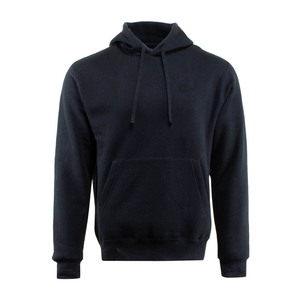 Custom High Quality 100% Cotton Printed Winter Pullover for Men Zipper-Up Oversized <b>Plain</b> <b>Hoodie</b> Pouch Pocket Embroidered Solid - Product Image 1