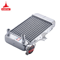 Radiateur en Aluminium KAMTHAI pour Système de Refroidissement de Moto Honda SH 150 2018, Radiateur Moteur de Scooter