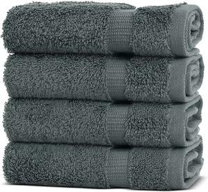 Toalla de Baño de Algodón Ultra Suave, Alta Absorbencia, Secado Rápido, para Hotel y Spa, Pedidos al por Mayor, Color Sólido - Product Image 5