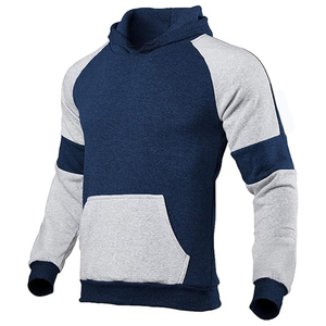Conjunto Deportivo de Algodón para Hombre, Sudadera con Capucha y Pantalones Deportivos, Ropa Deportiva Informal para Correr, Uso Diario - Product Image 2