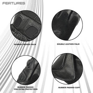 Guantes de Motocross de Cuero con Logotipo Personalizado, Transpirables, Venta al Por Mayor de Fábrica, Protección de Fibra de Carbono de Alto Rendimiento para Motociclismo - Product Image 4