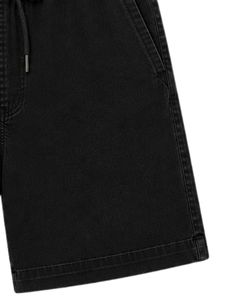Shorts de bain d'été personnalisés noirs pour hommes, séchage rapide, taille élastique avec cordon de serrage, décontractés, légers, pour la plage et les vacances - Product Image 5