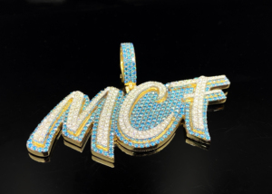 Colgante Personalizado Urban Ice Grand Empire con Diamantes Helados - El Legado del Hielo, Aleación Plateada - Product Image 6