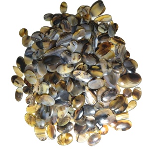 Natural Agate Oval Cut Cabochon Loose Gemstone for Jewelry Making Rajasthan 20-45mm 8-12g KHUSHI GEMS STONE Third Party - Product Image 2