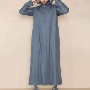 Túnicas Islámicas Musulmanas de Invierno OEM de Alta Calidad, Jubbah para Hombre, Tallas Grandes, Transpirables, de Secado Rápido, Tejidas, Color Personalizado, Qatar - Product Image 5