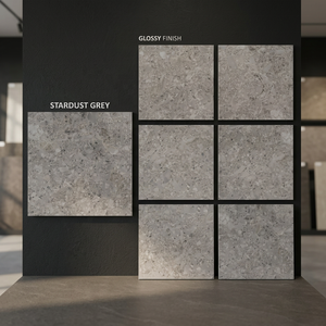 Azulejos de Porcelana Stonelia Crema 800x800mm, Azulejos Pulidos de 80x80cm, Mármol Gris, Piedra Caliza de Cabo Verde, Azulejos de Porcelana para Exteriores 60*120 20mm - Product Image 3