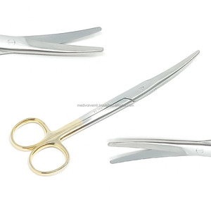 Tijeras de Disección Curvas TC Super Cut Mayo Alemanas de 6.75" de Acero Inoxidable, Instrumento Quirúrgico con Certificación CE ISO, Venta al por Mayor OEM ODM - Product Image 2