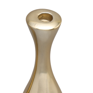 Nuevo Portavelas Decorativo para el Hogar, Portavelas de Pilar con Acabado Dorado, Aluminio Fundido Decorativo Hecho a Mano, Personalizado, Juego de 2 - Product Image 4