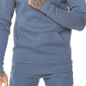 Men's Tracksuit Set Men's Pullover Sweatshirt Crew and Sports <b>Trousers</b> 100% Cotton Customizable Design Color Size Logo - Product Image 2
