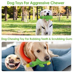 Juguete de Peluche para Perro con Forma de Pato, 3 Piezas, con Sonido, Interactivo, para Masticar, con Papel Arrugado, para Perros Pequeños y Medianos - Product Image 5