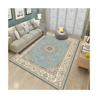 Tapis mural de luxe en fourrure shaggy turque et persan, imprimé en 3D, grande taille, fabriqué à la machine, motif animalier, pour salon et prière