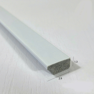 Contemporary Style PS Polystyrene Picture Frame Moulding <b>Wood</b> Grain Minimalist Wide <b>Border</b> OEM Custom Frame Factory - Product Image 1