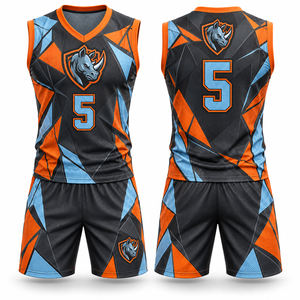 Conjunto de Uniforme de Baloncesto Moderno, Jersey y Pantalones Cortos, Costuras Suaves, Cintura Elástica, Paneles Laterales, Ropa Deportiva, Kit de Equipo, Logotipo Personalizado, Venta al por Menor - Product Image 2