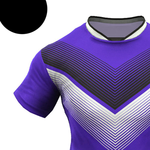 Uniforme de rugby en polyester réfléchissant de haute qualité, design personnalisé, prix de gros, manches courtes, respirant, service OEM, excellent - Product Image 5
