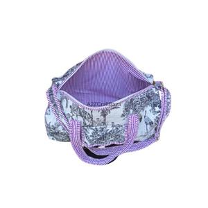 Bolsa de Viaje de Algodón Ecológica, Estilo Vintage, Ligera y Duradera, con Cierre de Cremallera de Gran Capacidad, para Uso en Todas las Estaciones - Product Image 6