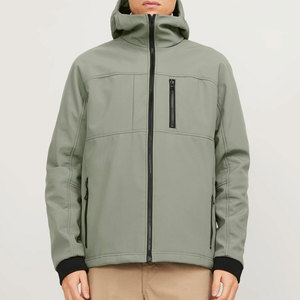 Chaqueta Cortavientos Impermeable para Exteriores, Chaqueta Softshell con Forro Polar, Acepta Logotipo del Cliente, Ropa Deportiva OEM - Product Image 2