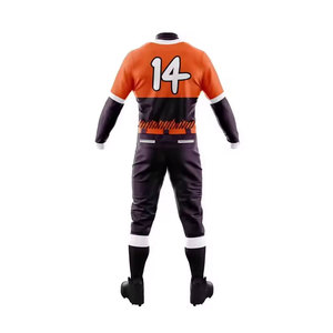 Uniforme de baseball de bonne qualité, ensemble d'uniformes de baseball de qualité supérieure pour équipes, vente en gros et uniformes de baseball à bas prix - Product Image 6
