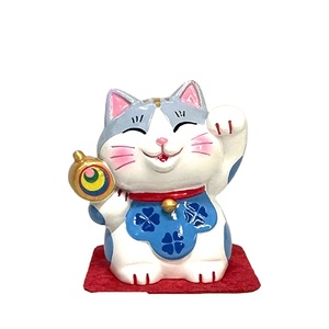 Estatua de poliresina de gato de la suerte, escultura de figurita de Animal bonito con garantía de calidad para decoración del hogar, artesanías de resina Artificial con estilo - Product Image 5