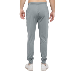Custom Printed Canvas Design Wholesale <b>Men's</b> Slim Fit High <b>Stretch</b> Trousers Breathable Elastic Waist Multi Pocket High Trousers - Product Image 4