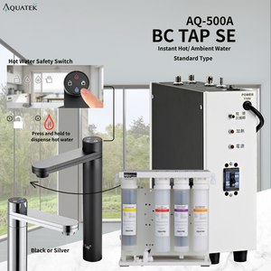 Aquatek BC Tap SE Debajo del Fregadero |   RO (AQ-500A) |   2L para Pequeñas Oficinas |   750W |   Cerradura de Seguridad para Niños |   Solución Máxima para Ahorrar Espacio - Product Image 1