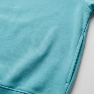 Sweat-shirts à capuche entièrement zippés avec logo personnalisé pour adultes et adolescents, 100 % coton, tissu polaire chaud, imprimé, pour l'école, la gym, la mode, vêtements de sport, fabrication directe OEM. - Product Image 5