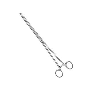 Pince de pêche droite de 12 pouces en acier inoxydable, forceps hémostatique, porte-aiguille, outil de retrait d'hameçons, qualité OEM - Product Image 1