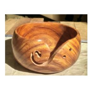 Bol à laine en bois moderne de luxe, support de crochet écologique personnalisé avec logo, fabriqué en Inde, prix de gros - Product Image 6