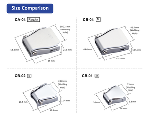 Boucle de ceinture de sécurité à bascule en acier série CA-04 pour systèmes de harnais de course tout-terrain - Product Image 3