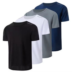 Camisetas Deportivas para Hombre, Transpirables, 100% Algodón, Secado Rápido, Ecológicas, para Gimnasio, Running y Entrenamiento - Product Image 1