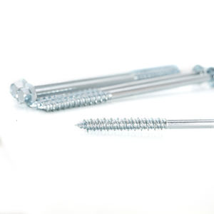 Tornillos de Cabeza Hexagonal de Alta Resistencia / Tornillos para Madera, Acero al Carbono Zincado, Clase 4.8 y 6.8, Estándar Métrico ANSI/DIN, Marca PDC - Product Image 2