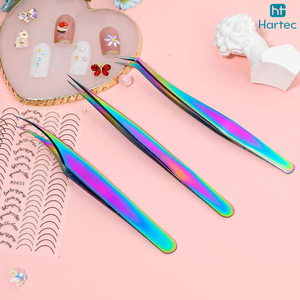 High-Precision Tweezers For Eyelash Extension, Non-Slip Grafting Tool For Natural Lashes Making Volume Beauty Tools - Product Image 5