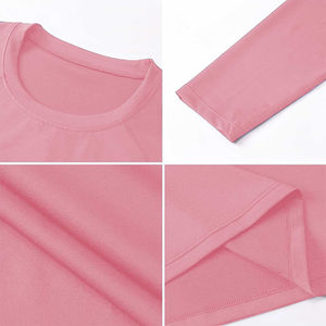 Vente en gros de t-shirts de compression à manches longues pour hommes, respirants, pour la course à pied et la musculation, avec personnalisation de la marque - Product Image 3