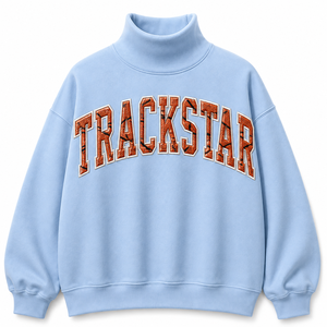 เสื้อสเวตเชิ้ตคอเต่าทรงโอเวอร์ไซส์สีน้ำตาลอูฐลายตาราง แต่งขอบตัดสี สำหรับผู้หญิง แขนยาว สไตล์ลำลอง สตรีทแวร์ รับผลิตแบบ OEM ODM ขายส่ง - Product Image 1